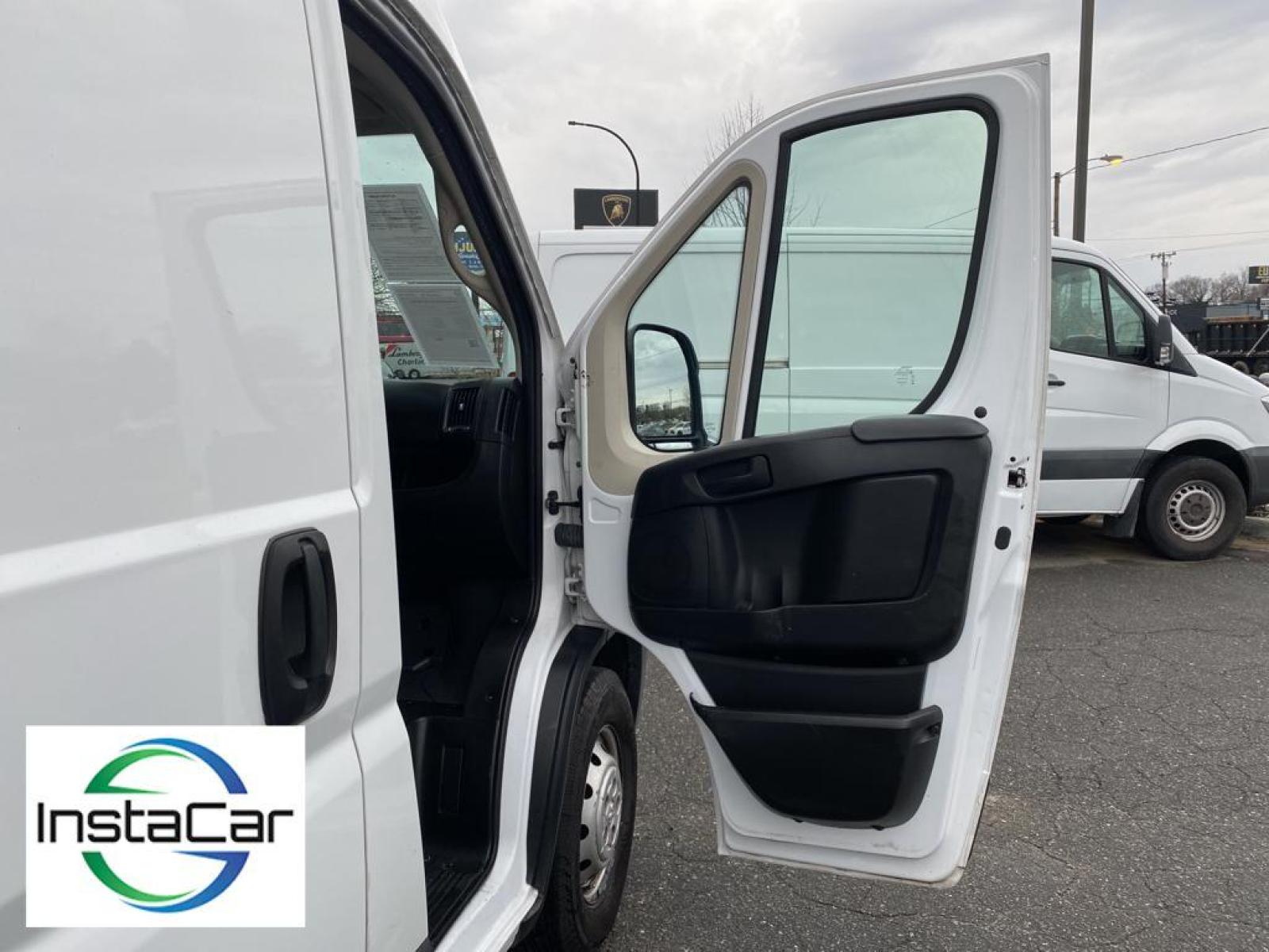 2019 Bright White Clearcoat /Black Ram ProMaster 2500 High Roof (3C6TRVCG8KE) with an V6, 3.6L engine, 6-speed automatic transmission, located at 3147 E Independence Blvd, Charlotte, NC, 28205, 35.200268, -80.773651 - <b>Equipment</b><br>This Ram ProMaster 2500 has satellite radio capabilities. See what's behind you with the back up camera on this Ram ProMaster 2500. Bluetooth technology is built into this Ram ProMaster 2500, keeping your hands on the steering wheel and your focus on the road. The vehicle is fron - Photo #22