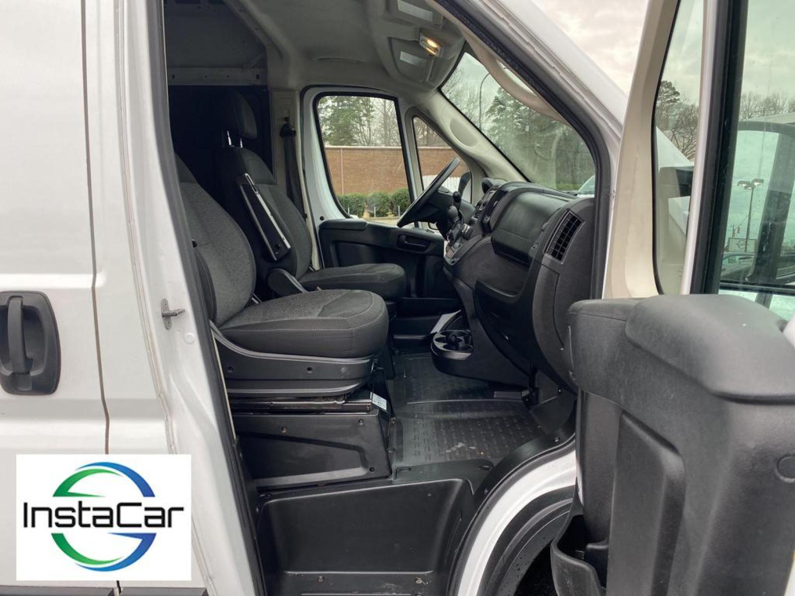 2019 Bright White Clearcoat /Black Ram ProMaster 2500 High Roof (3C6TRVCG8KE) with an V6, 3.6L engine, 6-speed automatic transmission, located at 3147 E Independence Blvd, Charlotte, NC, 28205, 35.200268, -80.773651 - <b>Equipment</b><br>This Ram ProMaster 2500 has satellite radio capabilities. See what's behind you with the back up camera on this Ram ProMaster 2500. Bluetooth technology is built into this Ram ProMaster 2500, keeping your hands on the steering wheel and your focus on the road. The vehicle is fron - Photo #23