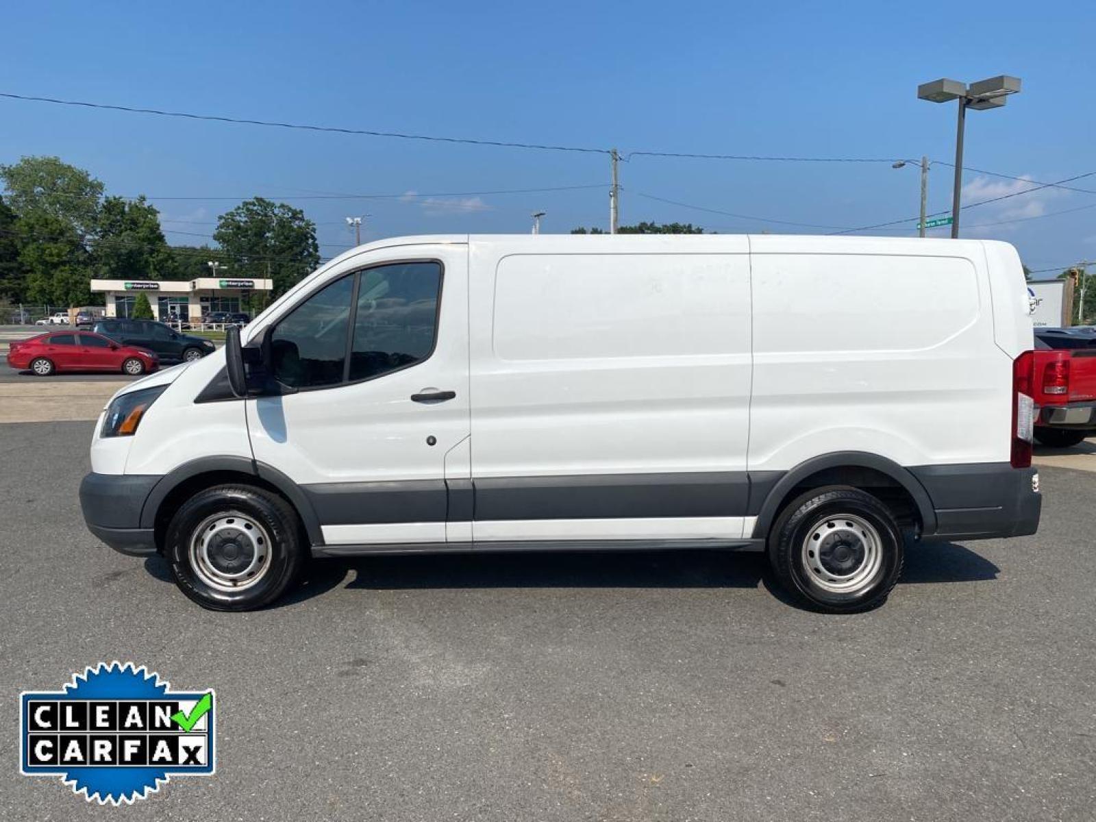 2016 Oxford White /Pewter Ford Transit Van Base w/Sliding Pass-Side Cargo-Door (1FTYE1YM8GK) with an V6, 3.7L engine, 6-speed automatic transmission, located at 3147 E Independence Blvd, Charlotte, NC, 28205, 35.200268, -80.773651 - <b>Equipment</b><br>Protect this 2016 Ford Transit Van T-150 Low Roof Slide from unwanted accidents with a cutting edge backup camera system. The state of the art park assist system will guide you easily into any spot. This unit has a clean CARFAX vehicle history report. This Ford Transit Van embodi - Photo #12