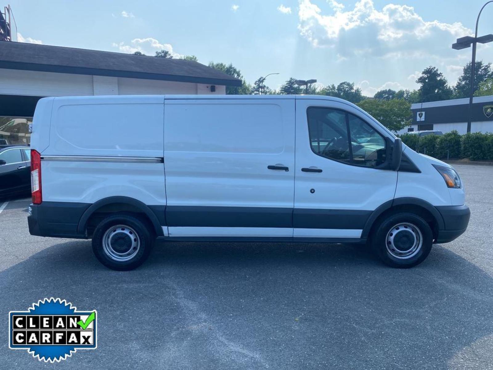 2016 Oxford White /Pewter Ford Transit Van Base w/Sliding Pass-Side Cargo-Door (1FTYE1YM8GK) with an V6, 3.7L engine, 6-speed automatic transmission, located at 3147 E Independence Blvd, Charlotte, NC, 28205, 35.200268, -80.773651 - <b>Equipment</b><br>Protect this 2016 Ford Transit Van T-150 Low Roof Slide from unwanted accidents with a cutting edge backup camera system. The state of the art park assist system will guide you easily into any spot. This unit has a clean CARFAX vehicle history report. This Ford Transit Van embodi - Photo #16