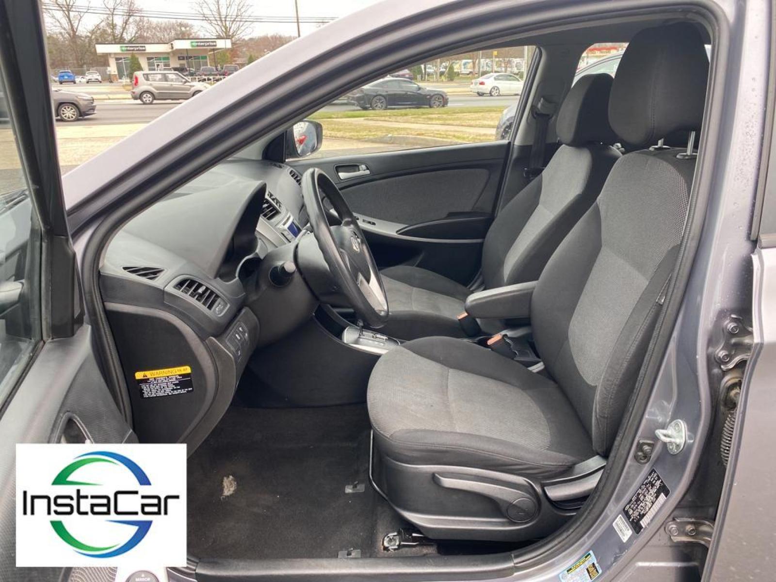 2014 Triathlon Gray Metallic /Black Hyundai Accent GS (KMHCT5AE2EU) with an L4, 1.6L engine, 6-speed automatic transmission, located at 3147 E Independence Blvd, Charlotte, NC, 28205, 35.200268, -80.773651 - <b>Equipment</b><br>with XM/Sirus Satellite Radio you are no longer restricted by poor quality local radio stations while driving this unit. Anywhere on the planet, you will have hundreds of digital stations to choose from. It has satellite radio capabilities. Quickly unlock this vehicle with keyle - Photo #23