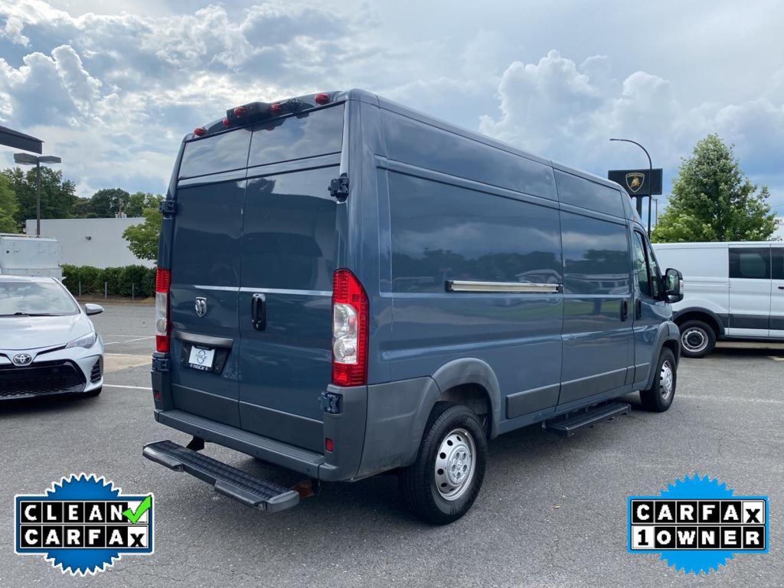 2018 Bright White Clearcoat /Black Ram ProMaster 2500 High Roof (3C6TRVDG8JE) with an V6, 3.6L engine, 6-speed automatic transmission, located at 3147 E Independence Blvd, Charlotte, NC, 28205, 35.200268, -80.773651 - <b>Equipment</b><br>This vehicle is a certified CARFAX 1-owner. Our dealership has already run the CARFAX report and it is clean. A clean CARFAX is a great asset for resale value in the future. Protect this unit from unwanted accidents with a cutting edge backup camera system. This vehicle features - Photo #13