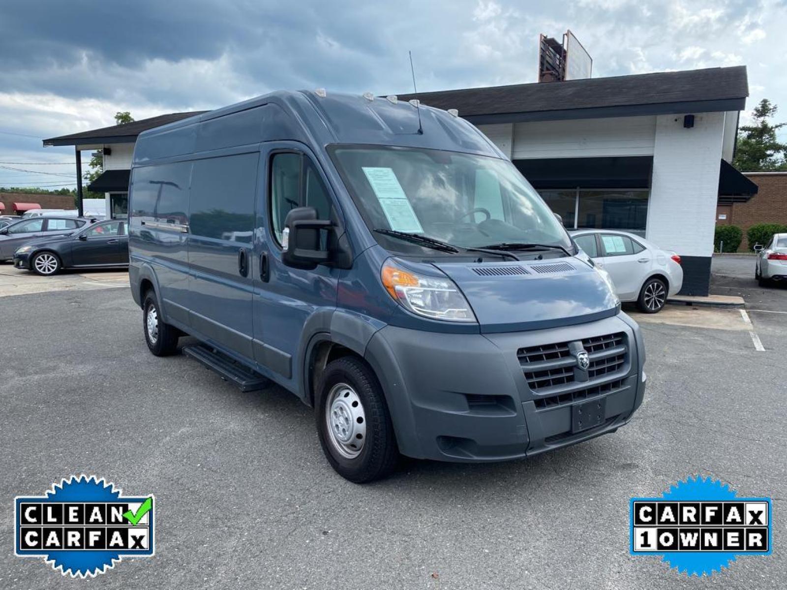 2018 Bright White Clearcoat /Black Ram ProMaster 2500 High Roof (3C6TRVDG8JE) with an V6, 3.6L engine, 6-speed automatic transmission, located at 3147 E Independence Blvd, Charlotte, NC, 28205, 35.200268, -80.773651 - <b>Equipment</b><br>This vehicle is a certified CARFAX 1-owner. Our dealership has already run the CARFAX report and it is clean. A clean CARFAX is a great asset for resale value in the future. Protect this unit from unwanted accidents with a cutting edge backup camera system. This vehicle features - Photo #7