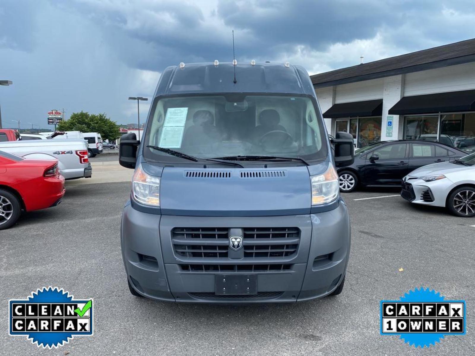 2018 Bright White Clearcoat /Black Ram ProMaster 2500 High Roof (3C6TRVDG8JE) with an V6, 3.6L engine, 6-speed automatic transmission, located at 3147 E Independence Blvd, Charlotte, NC, 28205, 35.200268, -80.773651 - <b>Equipment</b><br>This vehicle is a certified CARFAX 1-owner. Our dealership has already run the CARFAX report and it is clean. A clean CARFAX is a great asset for resale value in the future. Protect this unit from unwanted accidents with a cutting edge backup camera system. This vehicle features - Photo #8
