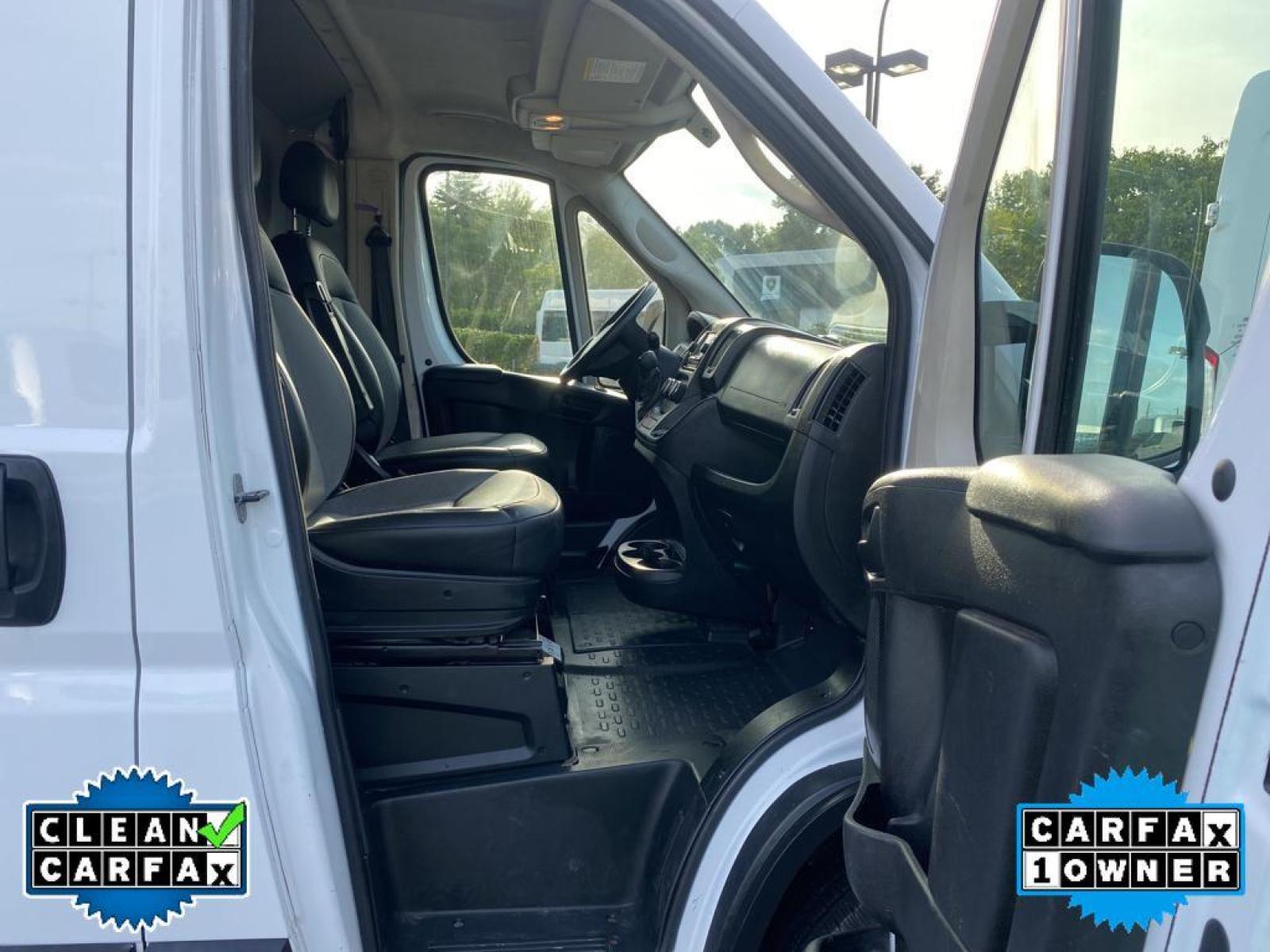 2019 Bright White Clearcoat /Black Ram ProMaster 2500 High Roof (3C6TRVDG5KE) with an V6, 3.6L engine, 6-speed automatic transmission, located at 3147 E Independence Blvd, Charlotte, NC, 28205, 35.200268, -80.773651 - Photo #24