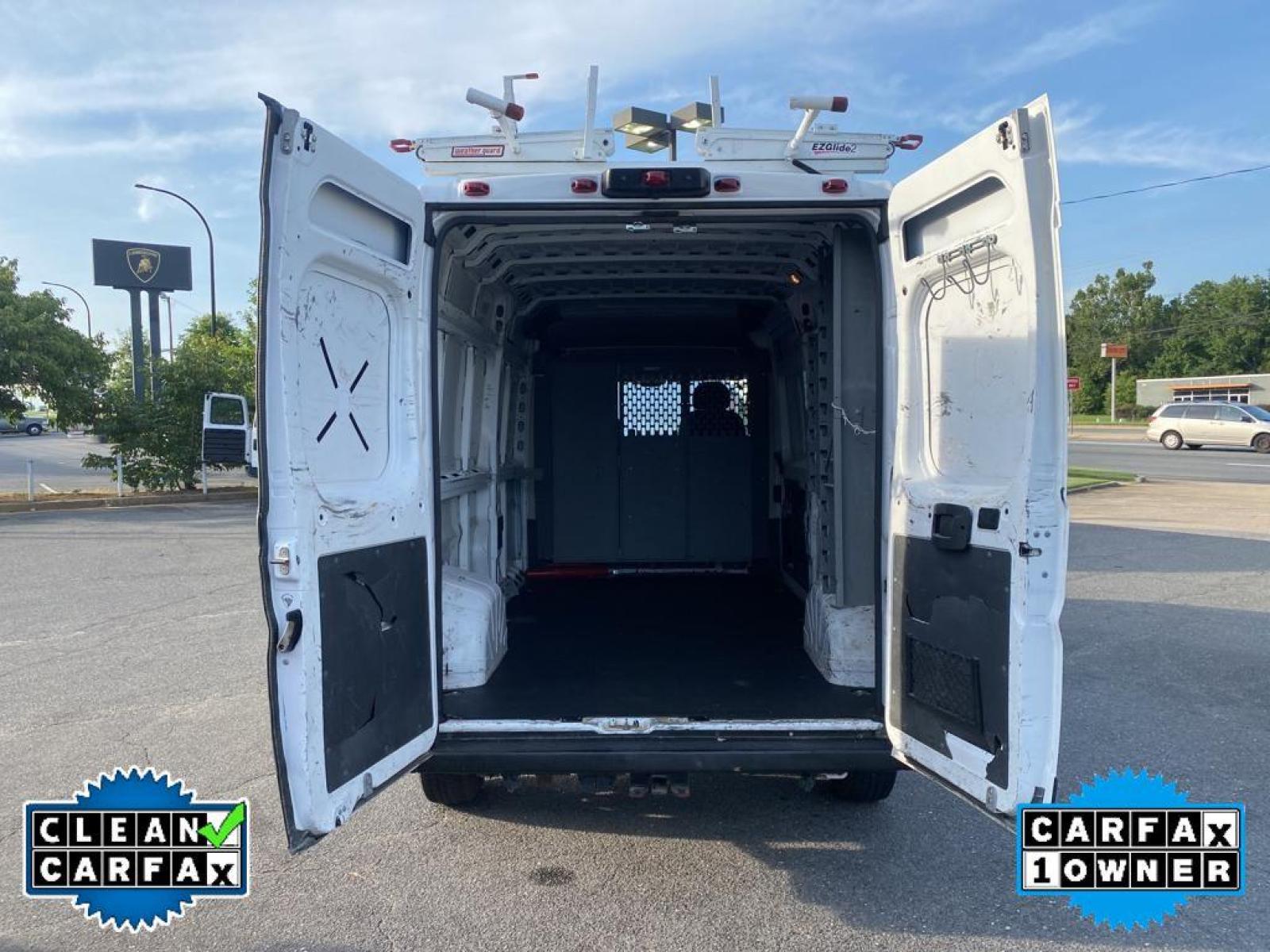 2019 Bright White Clearcoat /Black Ram ProMaster 2500 High Roof (3C6TRVDG5KE) with an V6, 3.6L engine, 6-speed automatic transmission, located at 3147 E Independence Blvd, Charlotte, NC, 28205, 35.200268, -80.773651 - Photo #28