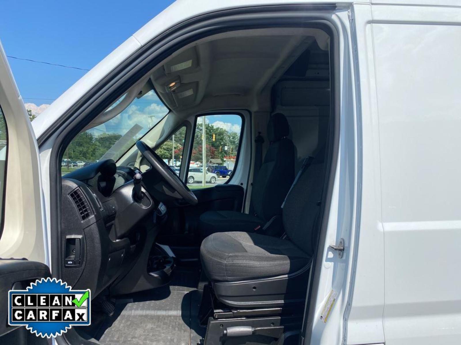 2020 Bright White Clearcoat /Black Ram ProMaster 1500 High Roof 136WB (3C6TRVBG8LE) with an V6, 3.6L engine, 6-speed automatic transmission, located at 3147 E Independence Blvd, Charlotte, NC, 28205, 35.200268, -80.773651 - <b>Equipment</b><br>See what's behind you with the back up camera on this unit. This Ram ProMaster 1500 has a clean CARFAX vehicle history report. It has satellite radio capabilities. Bluetooth technology is built into this unit, keeping your hands on the steering wheel and your focus on the road. T - Photo #24