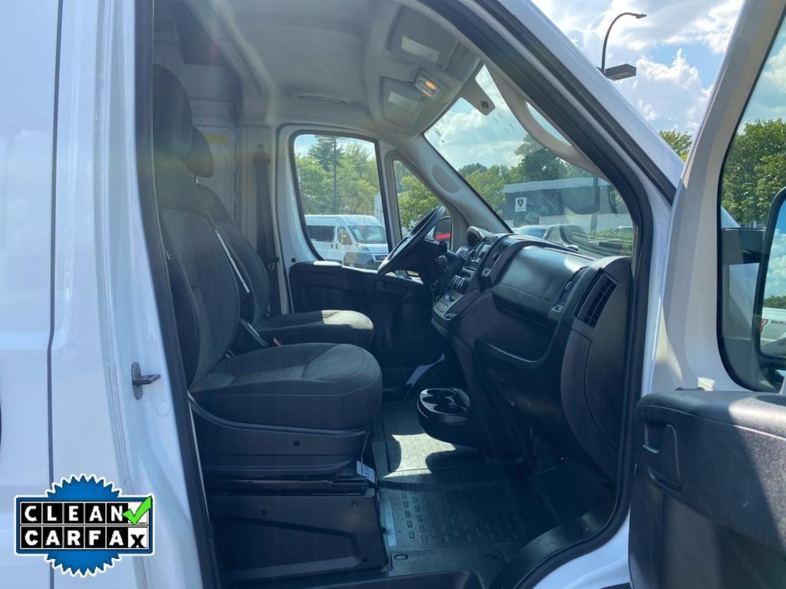 2020 Bright White Clearcoat /Black Ram ProMaster 1500 High Roof 136WB (3C6TRVBG8LE) with an V6, 3.6L engine, 6-speed automatic transmission, located at 3147 E Independence Blvd, Charlotte, NC, 28205, 35.200268, -80.773651 - <b>Equipment</b><br>See what's behind you with the back up camera on this unit. This Ram ProMaster 1500 has a clean CARFAX vehicle history report. It has satellite radio capabilities. Bluetooth technology is built into this unit, keeping your hands on the steering wheel and your focus on the road. T - Photo #25