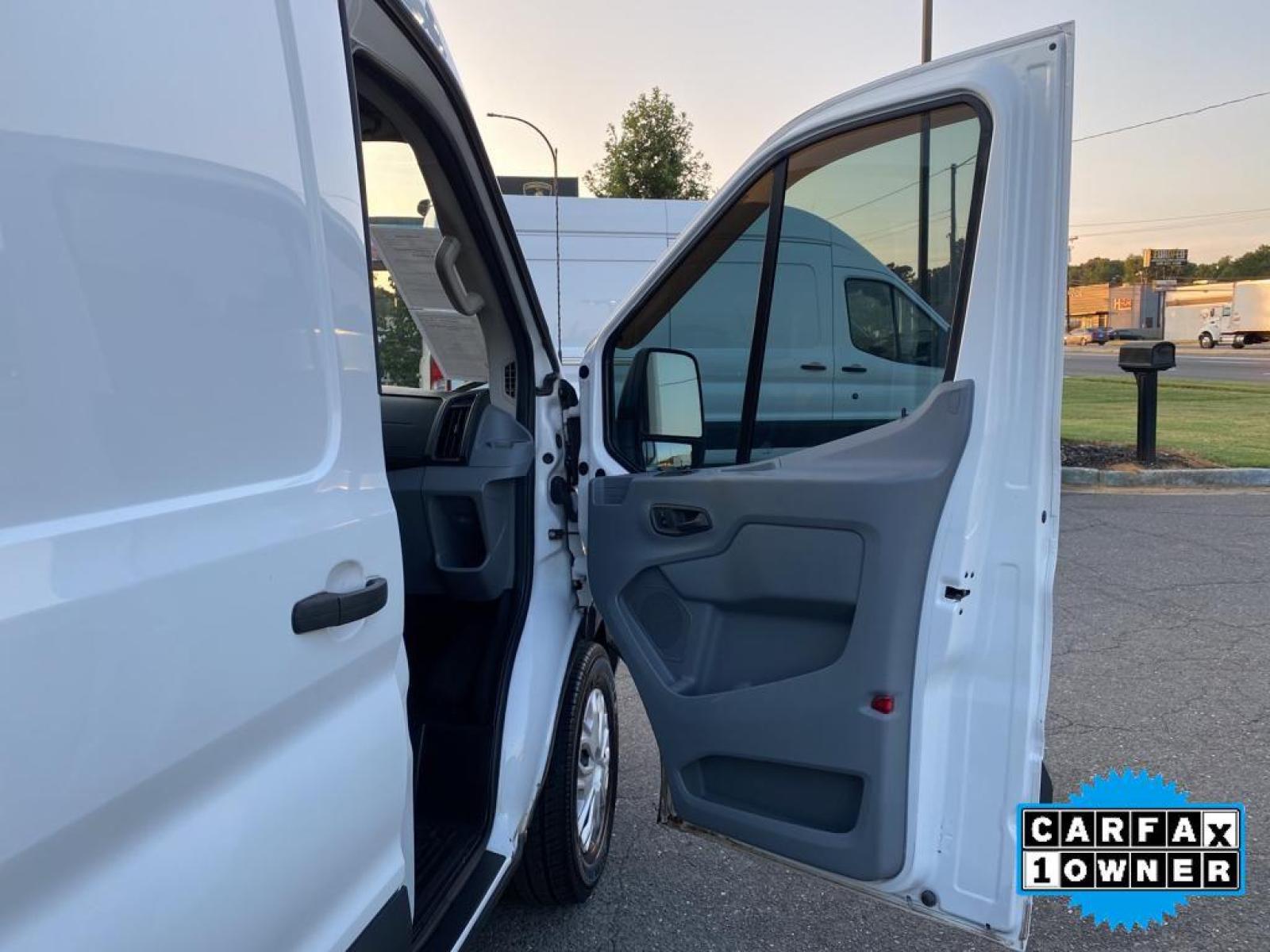 2015 Oxford White /Pewter Ford Transit Van Base (1FTNR2CGXFK) with an V6, 3.5L engine, 6-speed automatic transmission, located at 3147 E Independence Blvd, Charlotte, NC, 28205, 35.200268, -80.773651 - <b>Equipment</b><br>Protect this model from unwanted accidents with a cutting edge backup camera system. Good News! This certified CARFAX 1-owner vehicle has only had one owner before you. Enjoy the incredible handling with the rear wheel drive on this unit. Maintaining a stable interior temperature - Photo #21